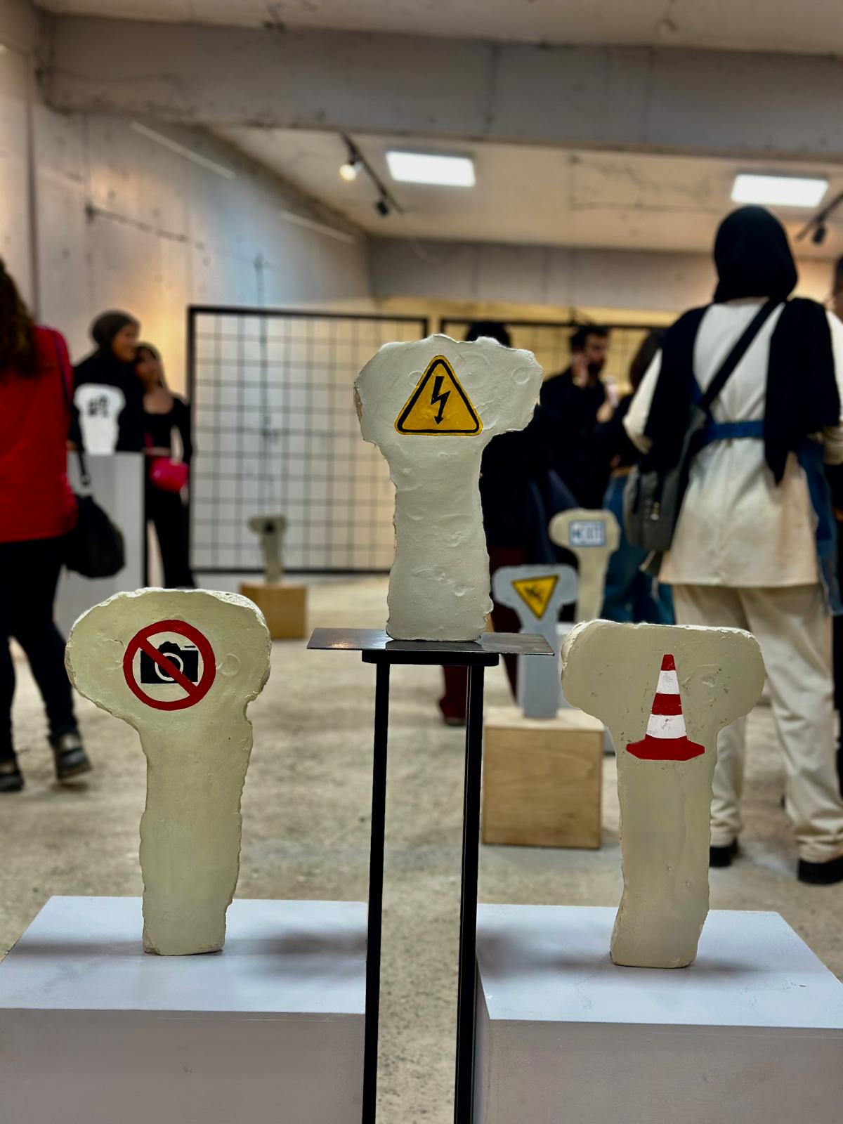 “ZAMANIN İŞARETLERİ” ADLI KİŞİSEL HEYKEL SERGİSİ AÇILDI